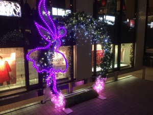 大阪光の饗宴御堂筋イルミネーション光のモニュメント森の妖精デジタル彩ホテル日航大阪前10