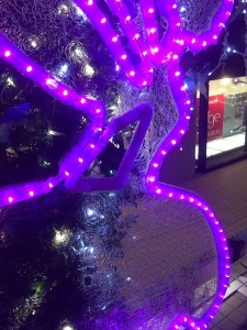 大阪光の饗宴御堂筋イルミネーション光のモニュメント森の妖精デジタル彩ホテル日航大阪前17