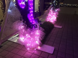 大阪光の饗宴御堂筋イルミネーション光のモニュメント森の妖精デジタル彩ホテル日航大阪前6