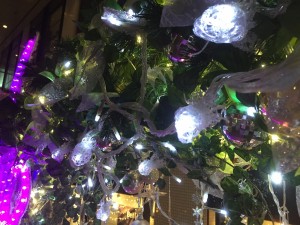 大阪光の饗宴御堂筋イルミネーション光のモニュメント森の妖精デジタル彩ホテル日航大阪前7